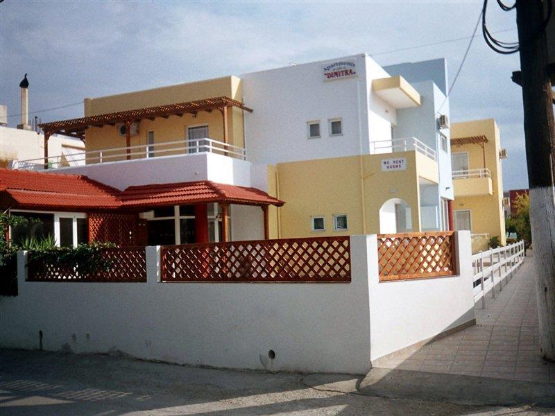 Dimitra Apartments Gouves Bagian luar foto