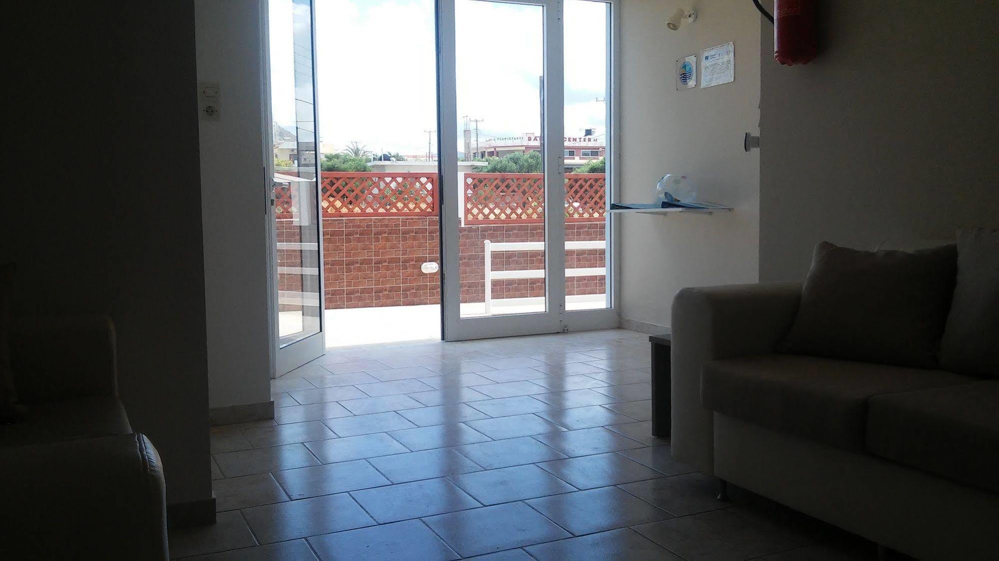 Dimitra Apartments Gouves Bagian luar foto