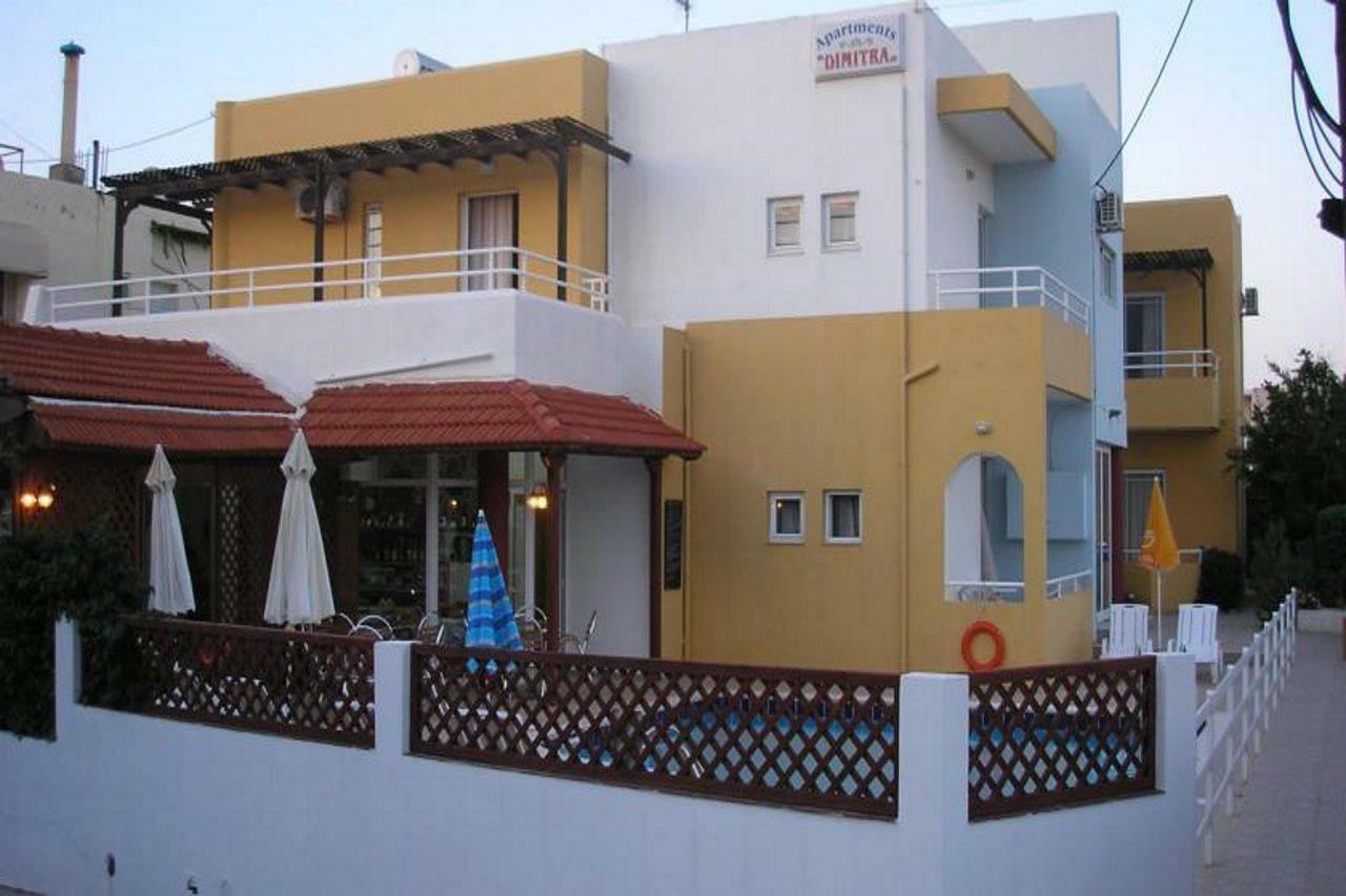 Dimitra Apartments Gouves Bagian luar foto
